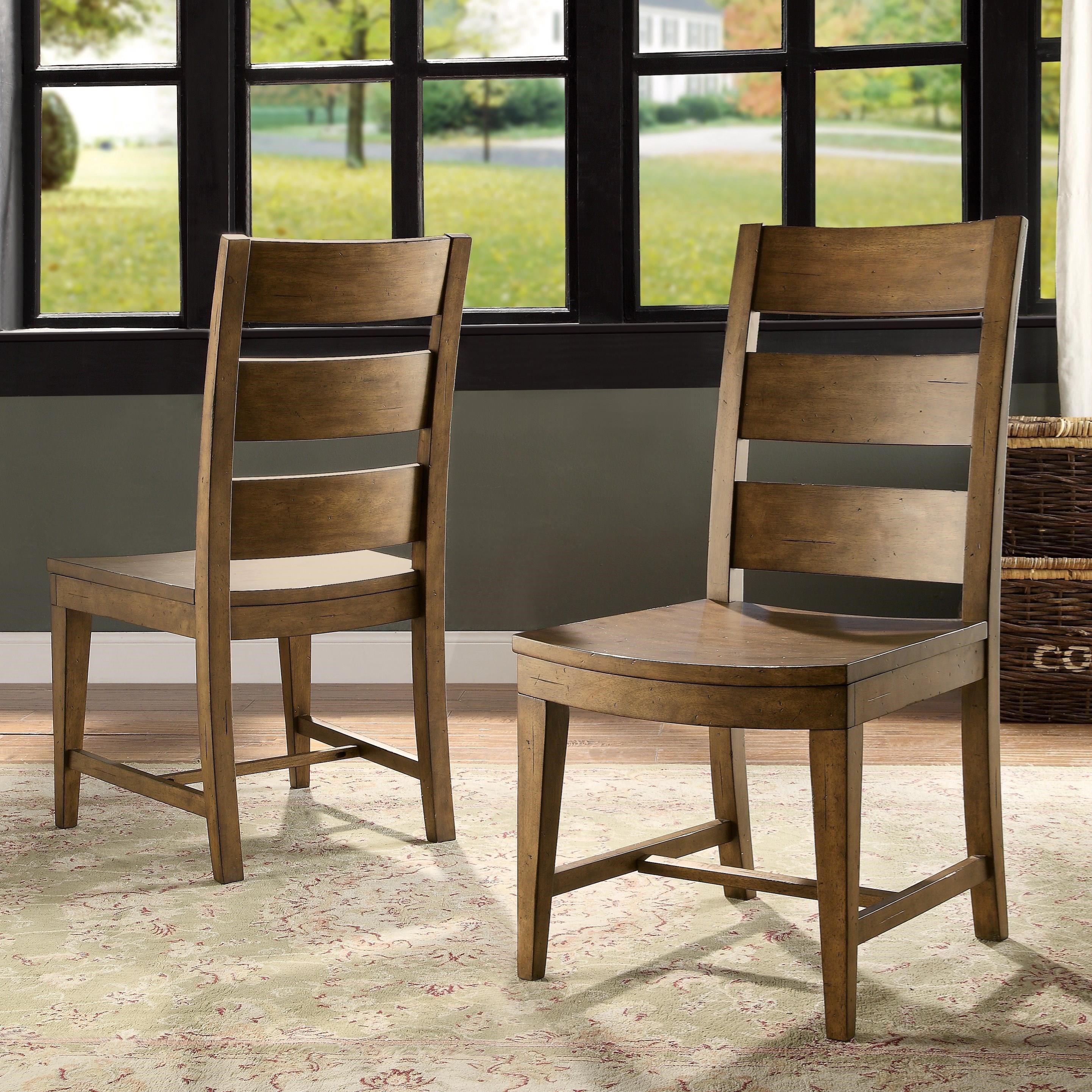 Riverside Furniture Hawthorne Slat Back Side Chair Find Your